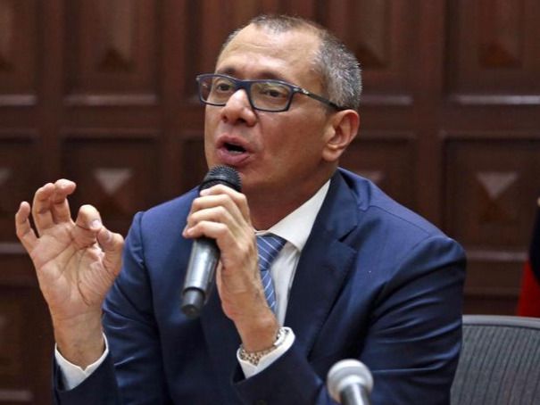 Vicepresidente sin funciones de Ecuador, Jorge Glas.