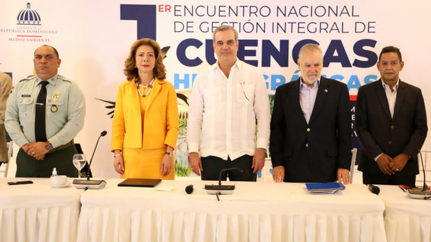 Abinader anuncia relanzamiento del Plan de Manejo Integral de Cuencas Hidrográficas Prioritarias.