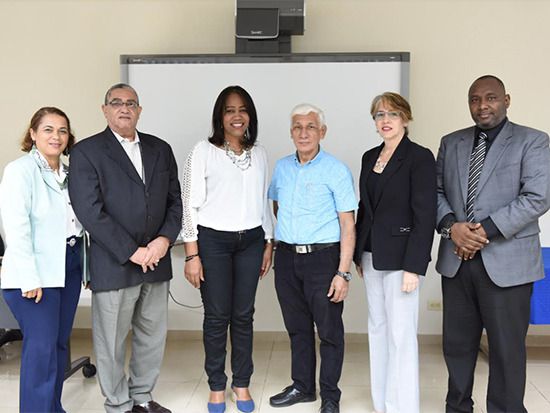 Yomary Lantigua, Luis Beltré, Rossy Romero, Mario D' Alemán, Rayza Pichardo y Claudio Rafael Arias