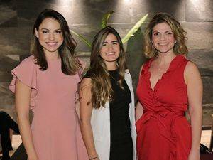 Lorena Pierre, Gina Marra y Paola Brache.