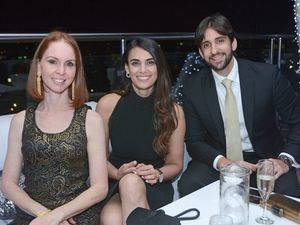 Ana Newman, Natacha Pérez y Luis Veiro.