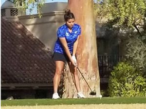 La puertoplateña Lisbeth Espinal busca realizar dos rondas excelentes en el cierre de torneo en Arizona 