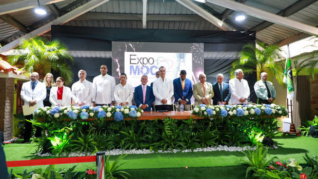 Presidente Abinader encabeza apertura de la Feria Expo Moca 2022.