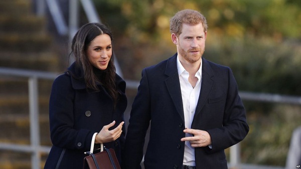  Harry y la actriz Meghan Markle