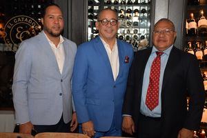 Aurelio Rojas, Juan de Dios Reyes y Carlos Saviñón.