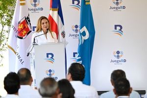 La alcaldesa del Distrito Nacional, Carolina Mejía.