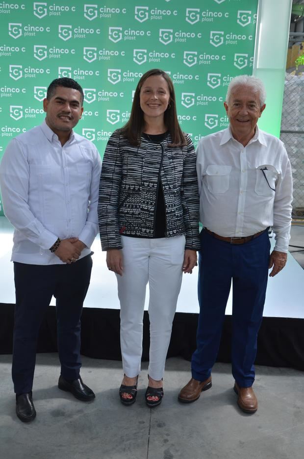 Romel Morel, Jessica Sordo y Miguel Sordo.