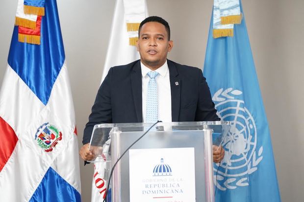 Gerard Ventura, secretario general de la Unidad Modelo de las Naciones Unidas del Ministerio de Educación, UMNURD.