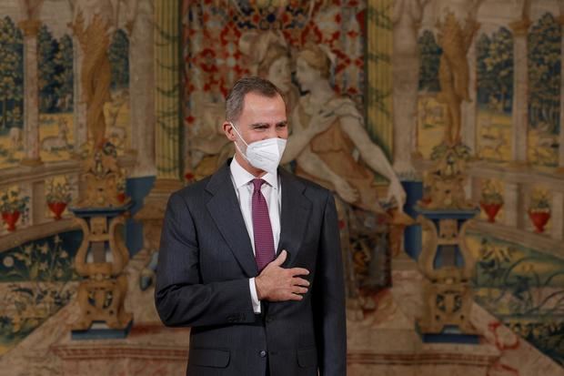 Imagen de archivo del rey Felipe VI en Madrid.
