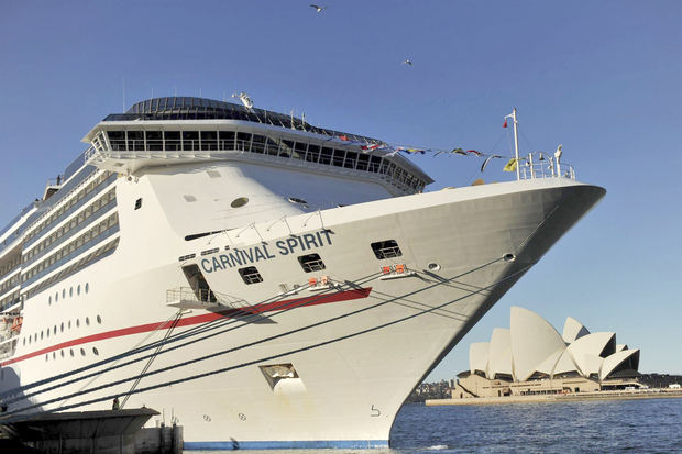 El crucero 'Carnival Spirit', en una fotografía de archivo. 
