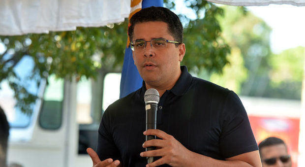 El alcalde del Distrito Nacional, David Collado. 