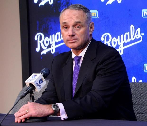 El comisionado de las Grandes Ligas, Rob Manfred.