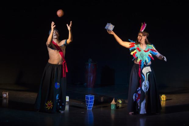 Escena de “La Gruta” de Anacaona Teatro.