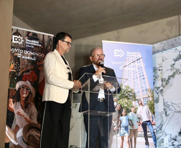 Carlos Bermúdez , Presidente San Juan Moda y Sócrates McKinney Presidente de RD Bridal Week.