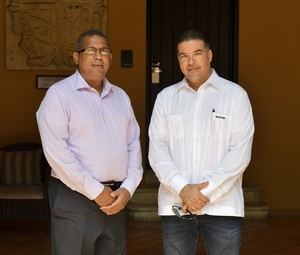 Pabel Alvarado y Alex Salcedo.
