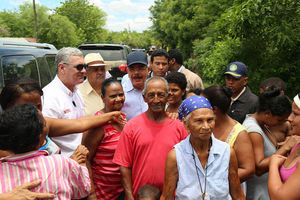 Danilo realiza recorrido por la frontera con Haití e instruye soluciones para comunidades