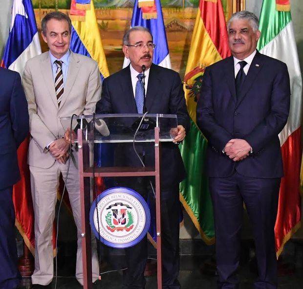 Danilo Medina participó en la sesión de este martes