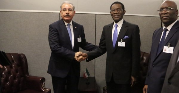 Danilo Medina y Obiang Nguema