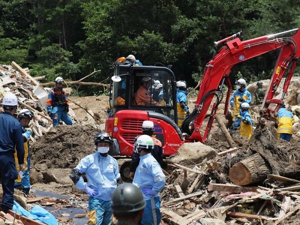 Lluvias dejan muertes en Japón