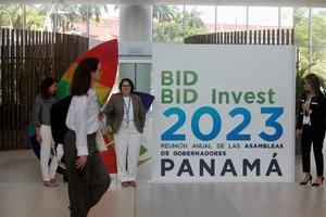 Crisis climática y desarrollo sostenible, claves de asamblea de BID en Panamá