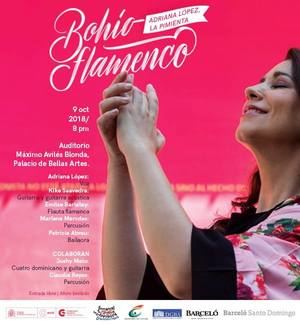 Adriana L&#243;pez &#34;la Pimienta&#34; y su concierto &#34;Boh&#237;o Flamenco&#34; inician las Semanas de Espa&#241;a en la RD 2018