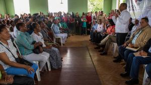 Gobierno hará trabajo integral educativo, productivo y social en San José de Los Llanos