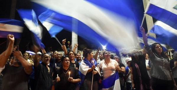 Protesta en Nicaragua