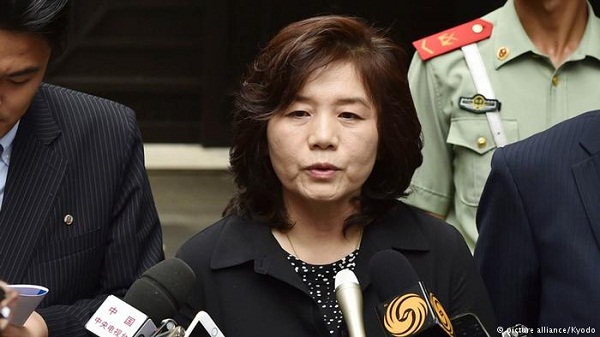 Choe Son-hui, viceministra de Exteriores de Corea del Norte