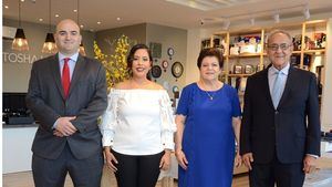 Renaldo Lama, Massiel Santos, Mary Margaret Lama y Jacobo Lama