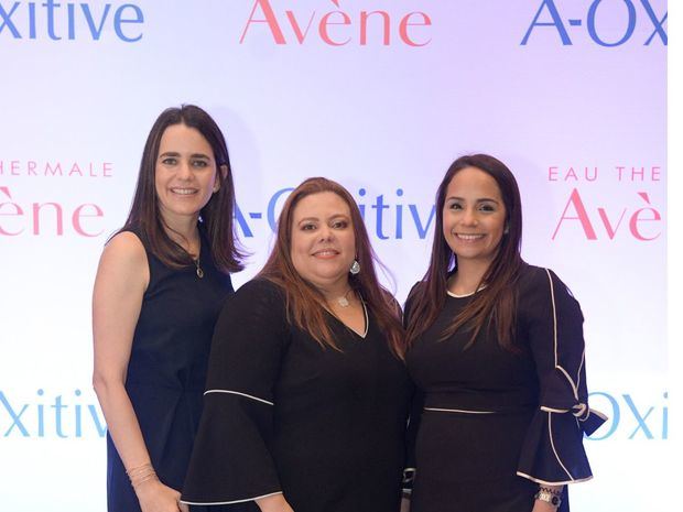 Elaine Mallén, Rocio Peralta y Raisa Bergés.