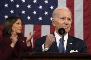 El presidente de los Estados Unidos, Joe Biden, pronuncia el discurso sobre el Estado de la Unión.