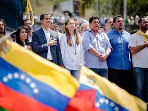 Reconocimientos en cascada en la UE de Guaid&#243; como presidente de Venezuela 