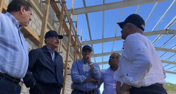 Danilo Medina en Punta Catalina, Peravia. 