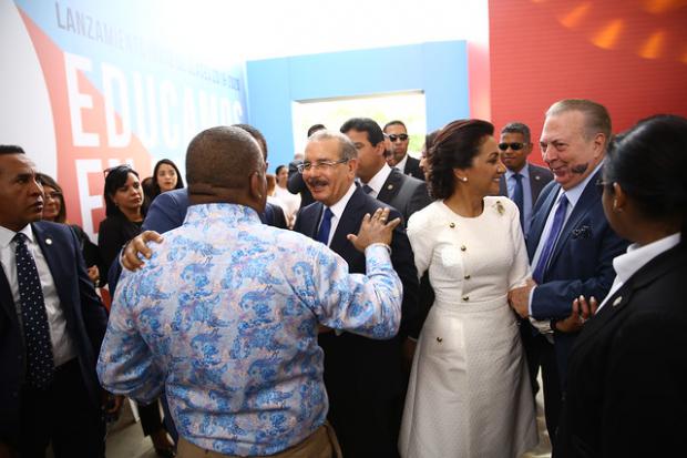 Presidente Danilo Medina encabeza acto del inicio año escolar 2019-2020 en Santiago