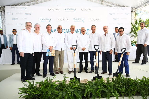 Acto inaugural por el primer palazo para la construcción del nuevo resort Margaritaville Island Reserve by Karisma Cap Cana.