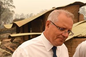 El primer ministro de Australia admite errores en la gestión de los incendios