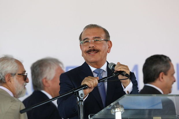 Presidente Danilo Medina en su discurso del inicio operaciones gasoducto EnaDOM.