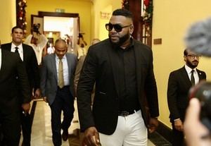 David Ortiz visita al presidente Danilo Medina.