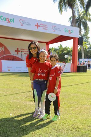 Johanna Henríquez, Victoria Roa y Nicolás Peguero.