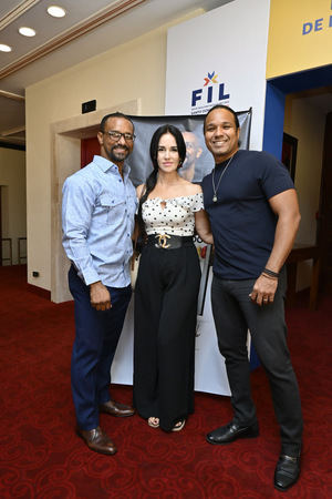 Bernabé Lagrulé, Claribel González y Héctor González.