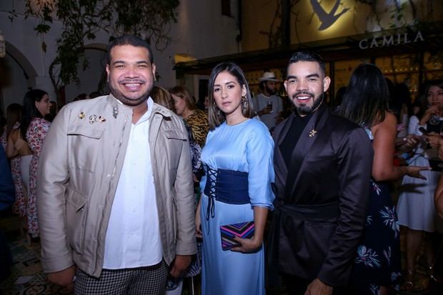 Rafael Rivero, Anyelina Guzmán y Miguel Estévez.