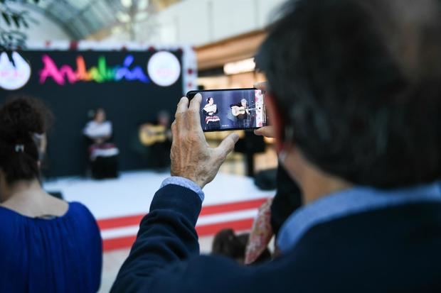 La Consejería de Turismo de Andalucía ha lanzado una ofensiva para recuperar el mercado alemán de la que forma parte un acto realizado este viernes en un centro comercial de Múnich, con espectáculo de flamenco, oferta culinaria y mesas con información de diversas ciudades andaluzas.