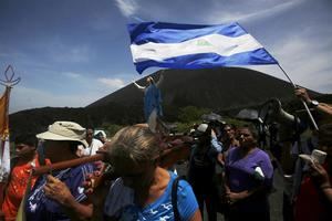 Peregrinaci&#243;n en Nicaragua es dedicada a las v&#237;ctimas de crisis