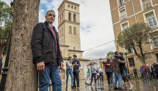 Francisco Váquez, presidente de la Asociación el Firulete, organizadora del XXV Encuentro de las Asociaciones de Tango de España que se celebra en Logroño.