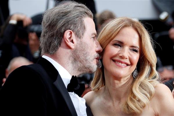 John Travolta y Kelly Preston.