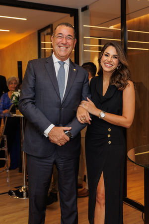 Juan Manuel Martín de Oliva y Pamela Sued.