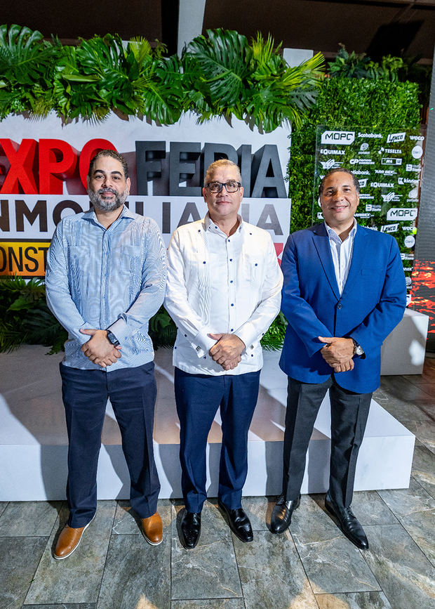 Pedro Esteva, Leonardo Hernández y Rubén Castillo.