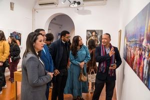 Parte de la exposición.