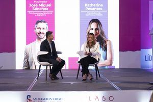 José Miguel Sánchez y Katherine Pesantes.