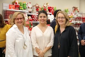 Angely Varela, Evelyn Silva y Donatella D’agostino